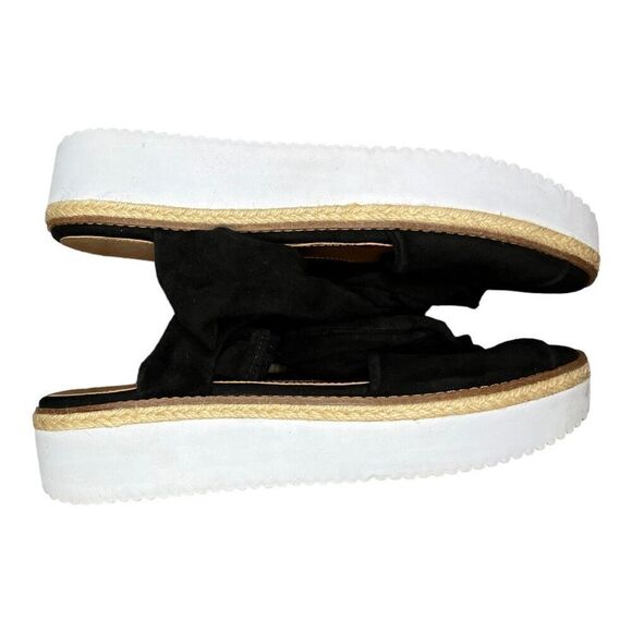 Caslon Joelle Flatform Sandal in Black Suede - Picture 5 of 9